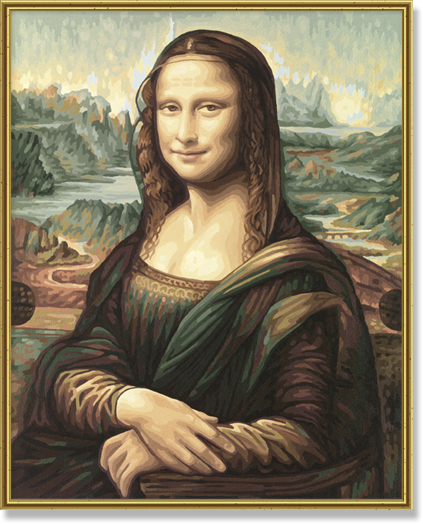 Mona Lisa (40 x 50 cm) Schipper