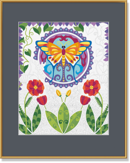 Relax & Color - Motýl (24 x 30 cm)  Schipper