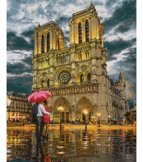 Katedrála Notre-Dame v Paříži (40 x 50 cm) Schipper