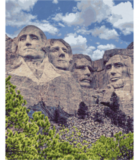 Mount Rushmore (40 x 50 cm) Schipper